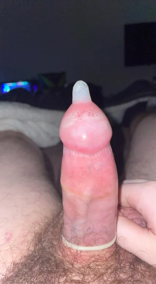 My condom is so tight!! I need to cum so bad