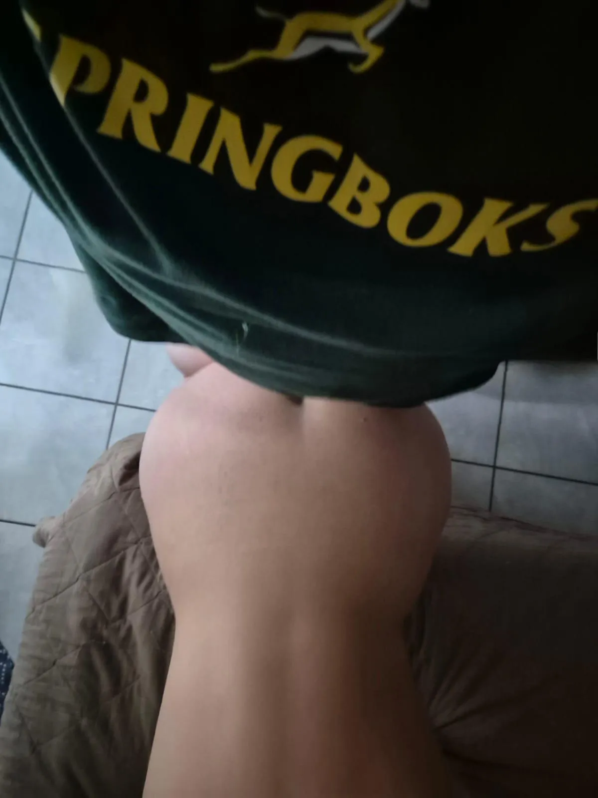 My 🔥Hotwife🔥 would love to get fucked by a Springbok , well this is the best I could do 😂😂
