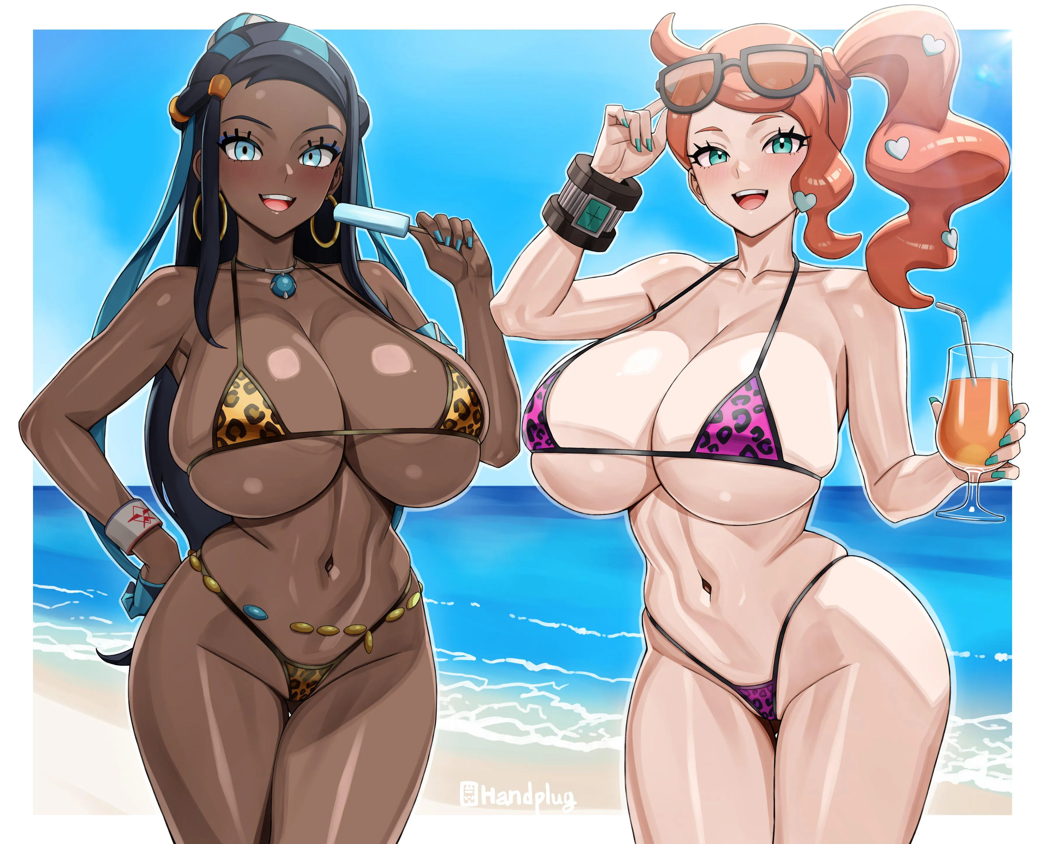 nessa & sonia (handplug)