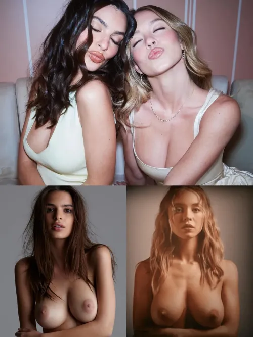 Sydney Sweeney and Emily Ratajkowski