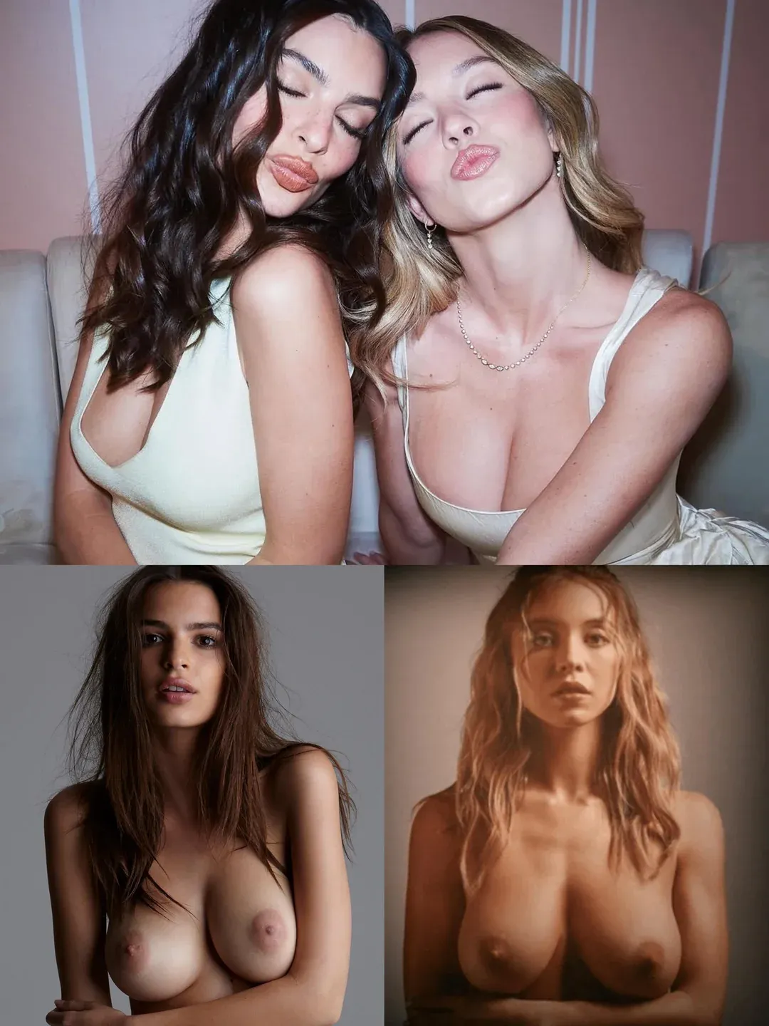 Sydney Sweeney and Emily Ratajkowski