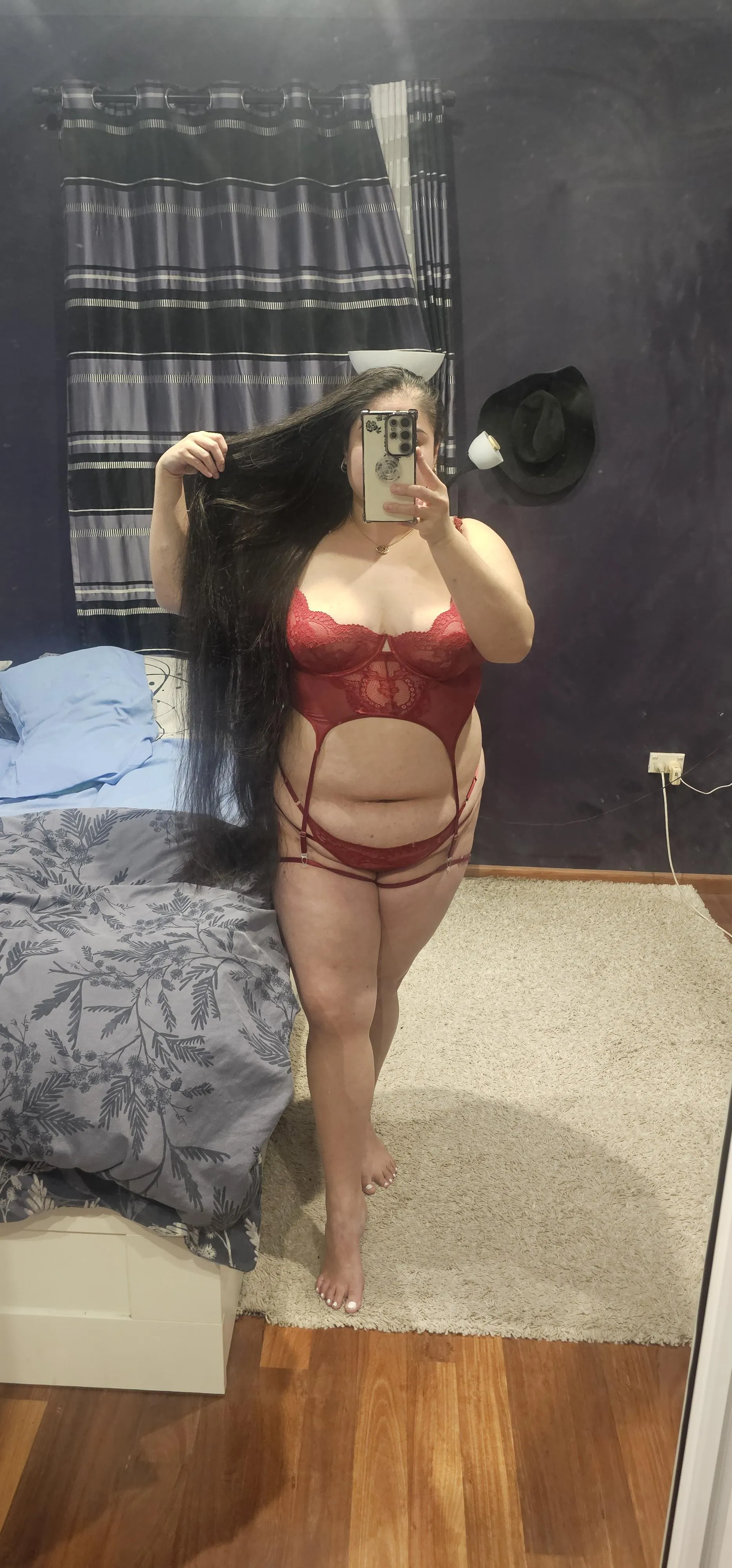 all i see is red, red, oh red