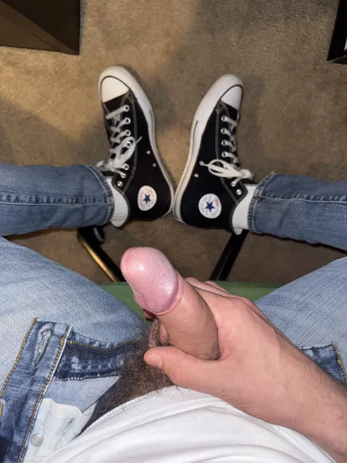 Black Chucks Jerking