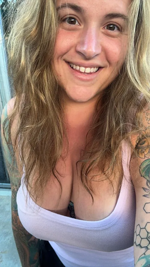 do my tattoos and big natural titties make your day?
