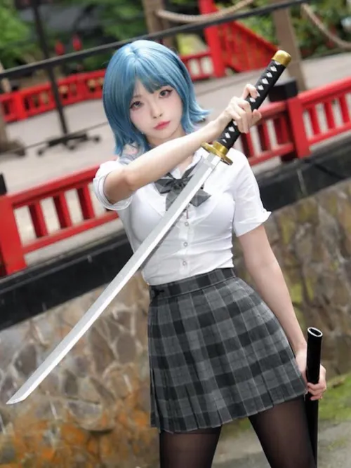 Plaid + Katana = Win?