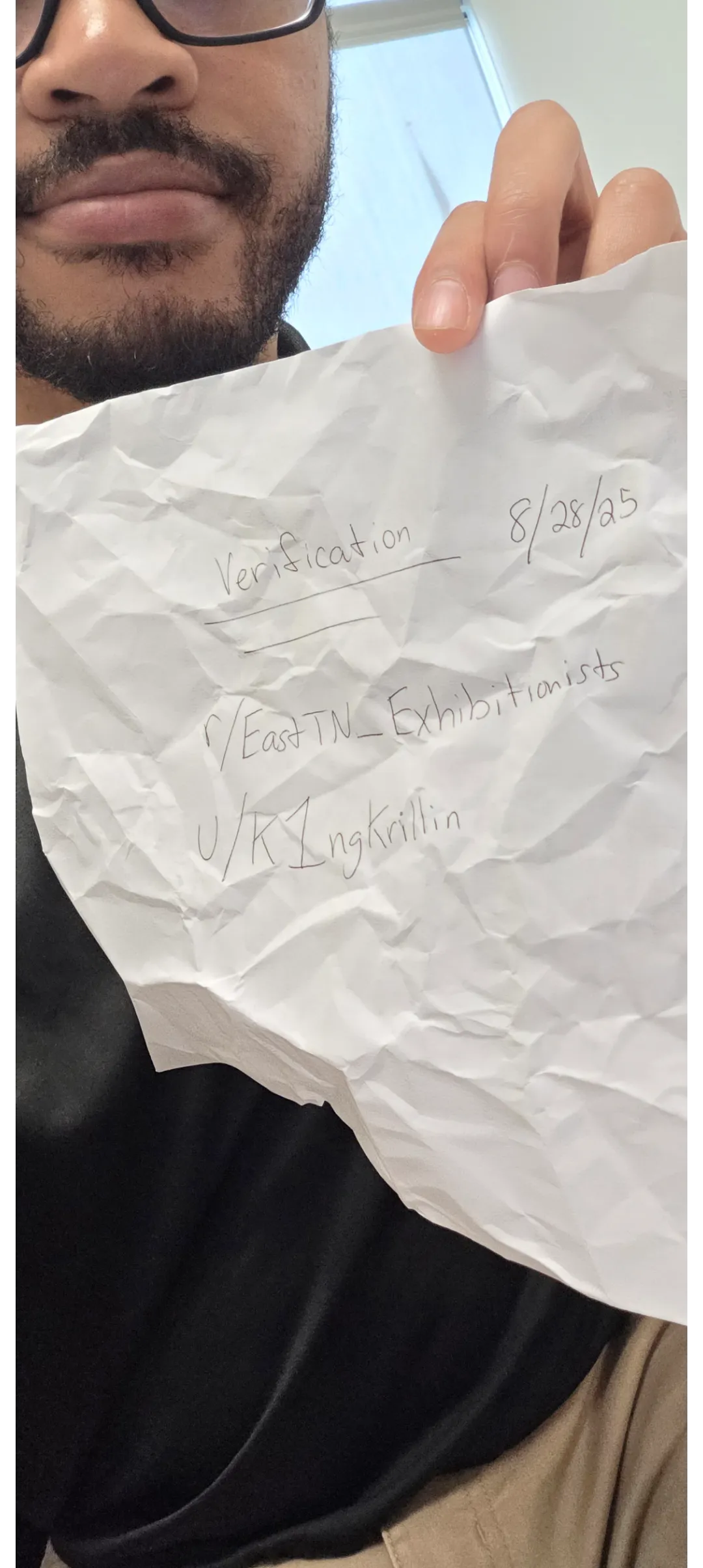 Verification 💪🏽😁