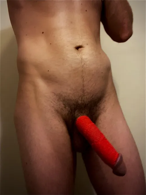 After blood work… I decided to wrap another vein since the tape was colorful❣️😅🤷‍♂️