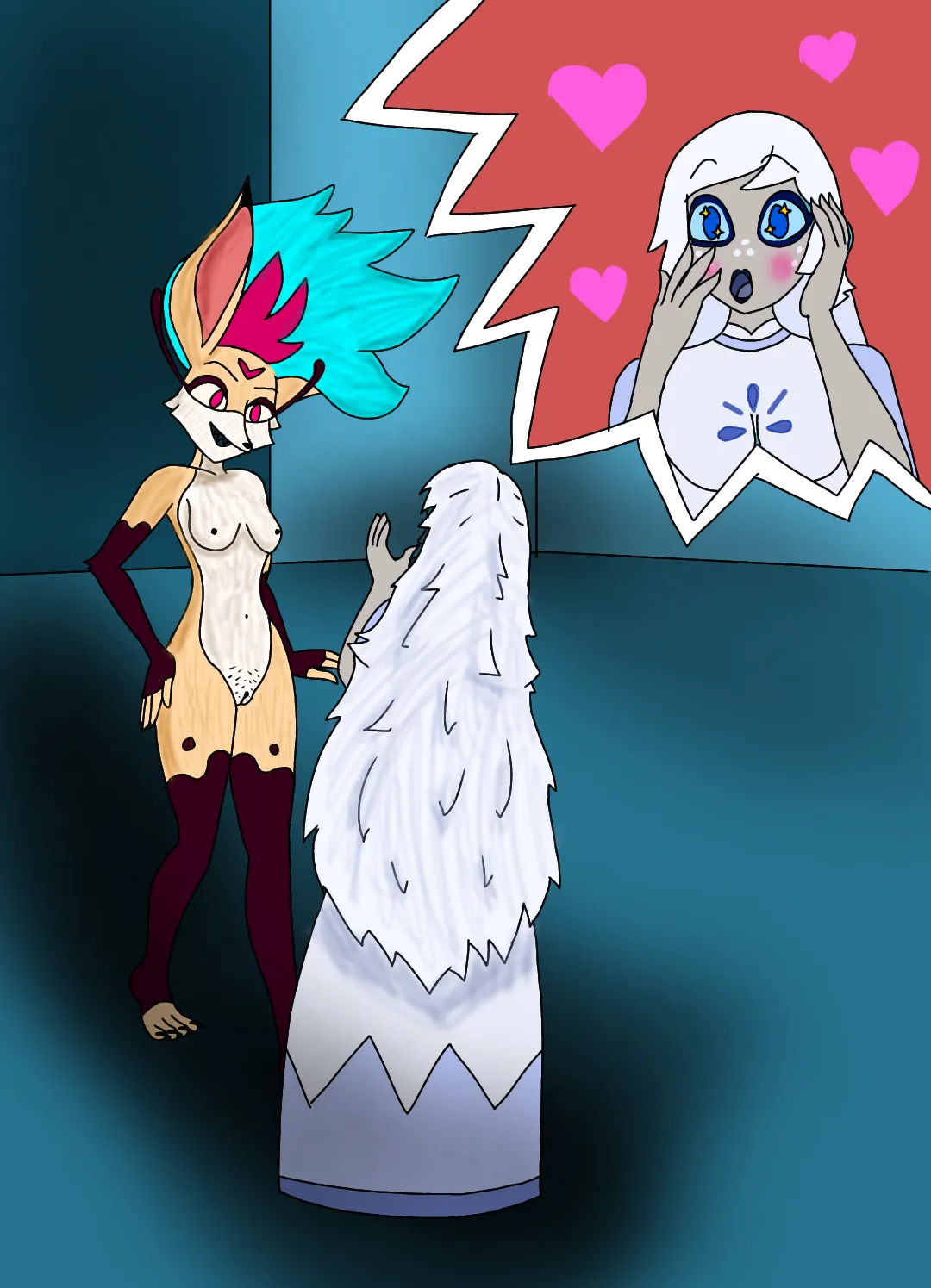 Emily got a surprise~