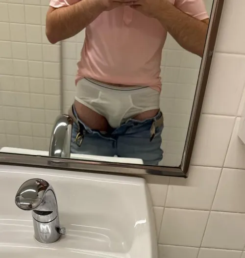 If I was your colleague, would you think I wear tighty whities?