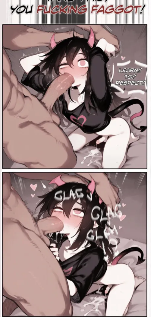 Just want to be forced to take it all~<3