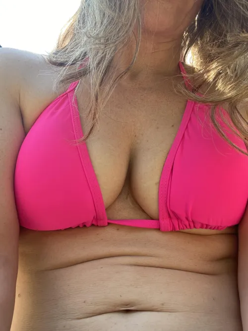 Laying out in the sun trying to get a few more freckles. And maybe some tan lines!