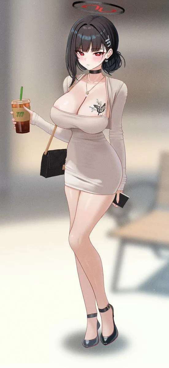 Rio Enjoying a Cup Of Tea [Blue Archive]