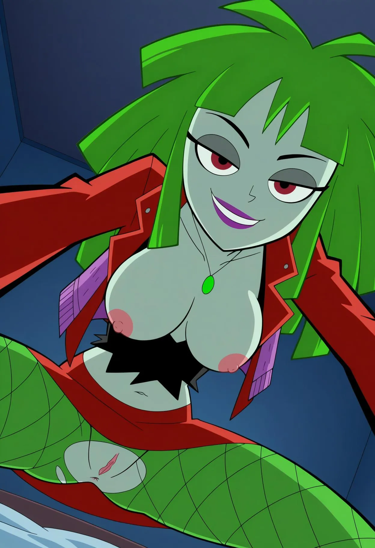 [WaifuChefCivitai] (Danny Phantom) Kitty Ready To Ride Johnny. All characters are adults