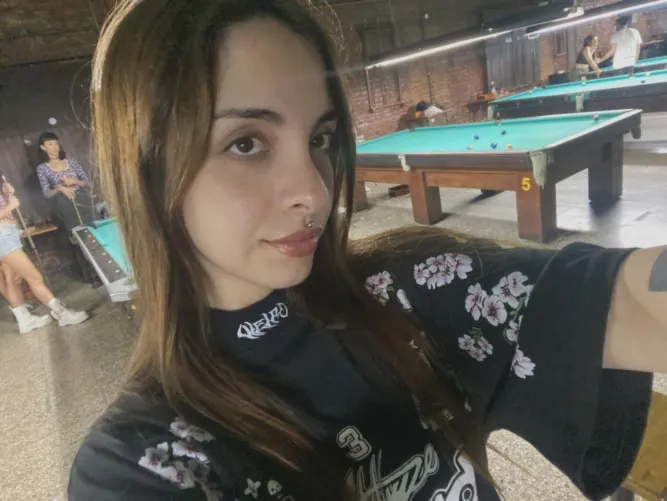 Wanna play billiards with me? But I might end stroking another big thing..