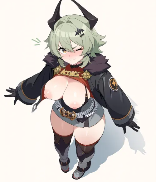 Caesar King (maidcousin) [zenless zone zero]