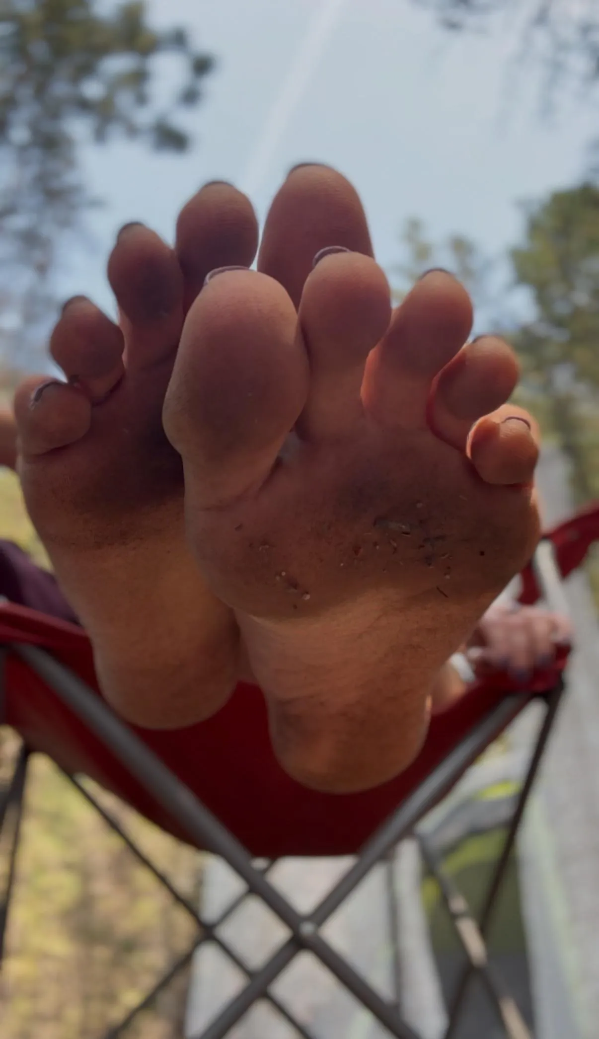 Camping soles