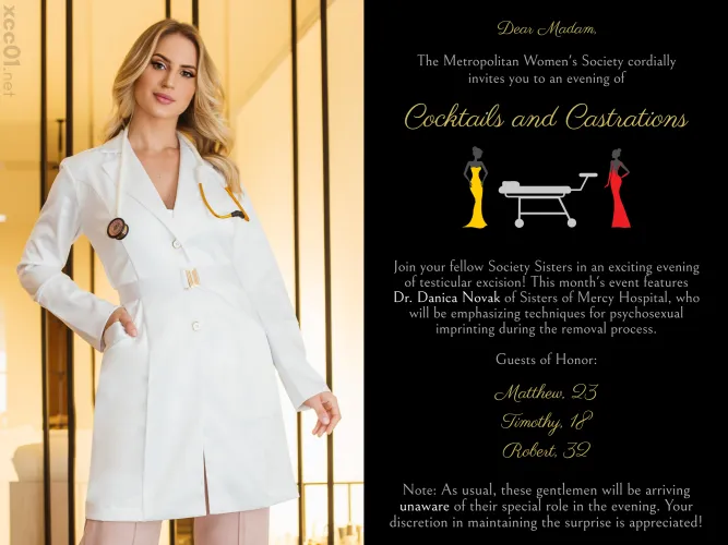 Cocktails and Castrations