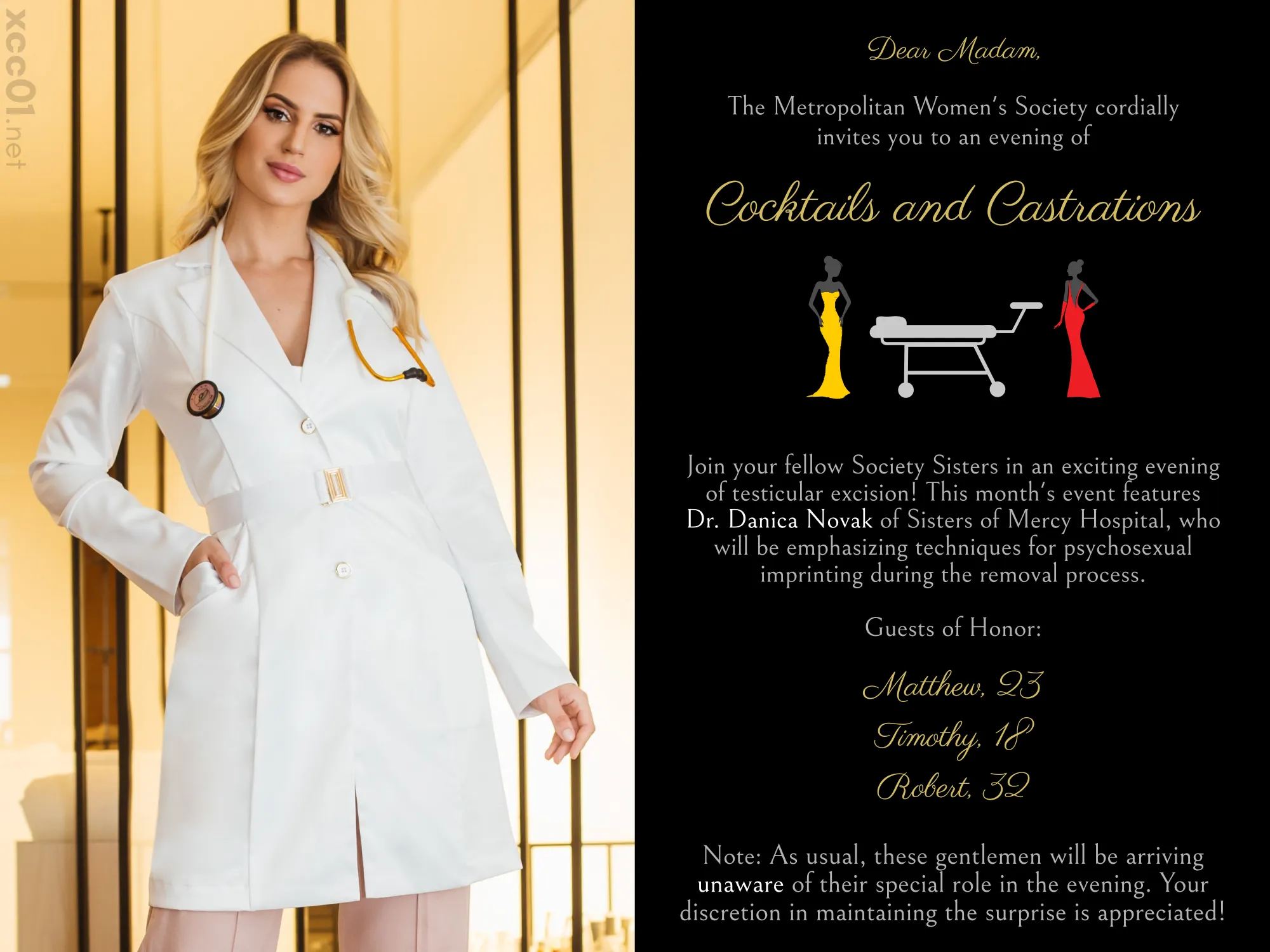 Cocktails and Castrations