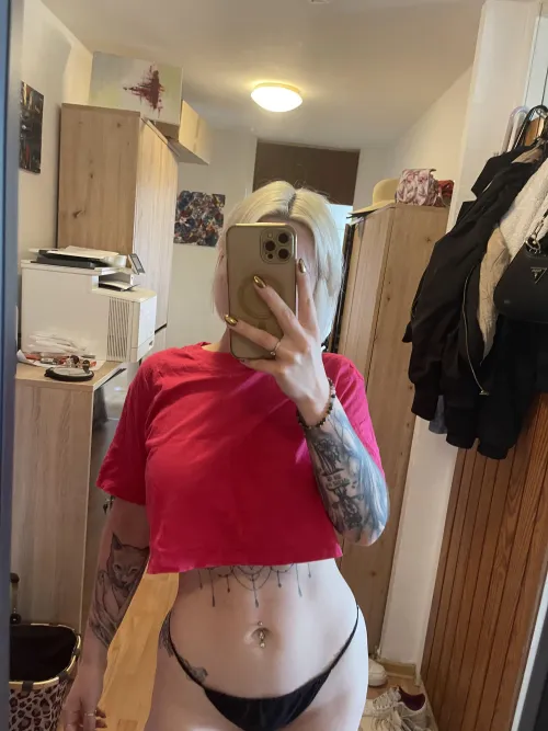 Fickst du mich vor dem Spiegel?