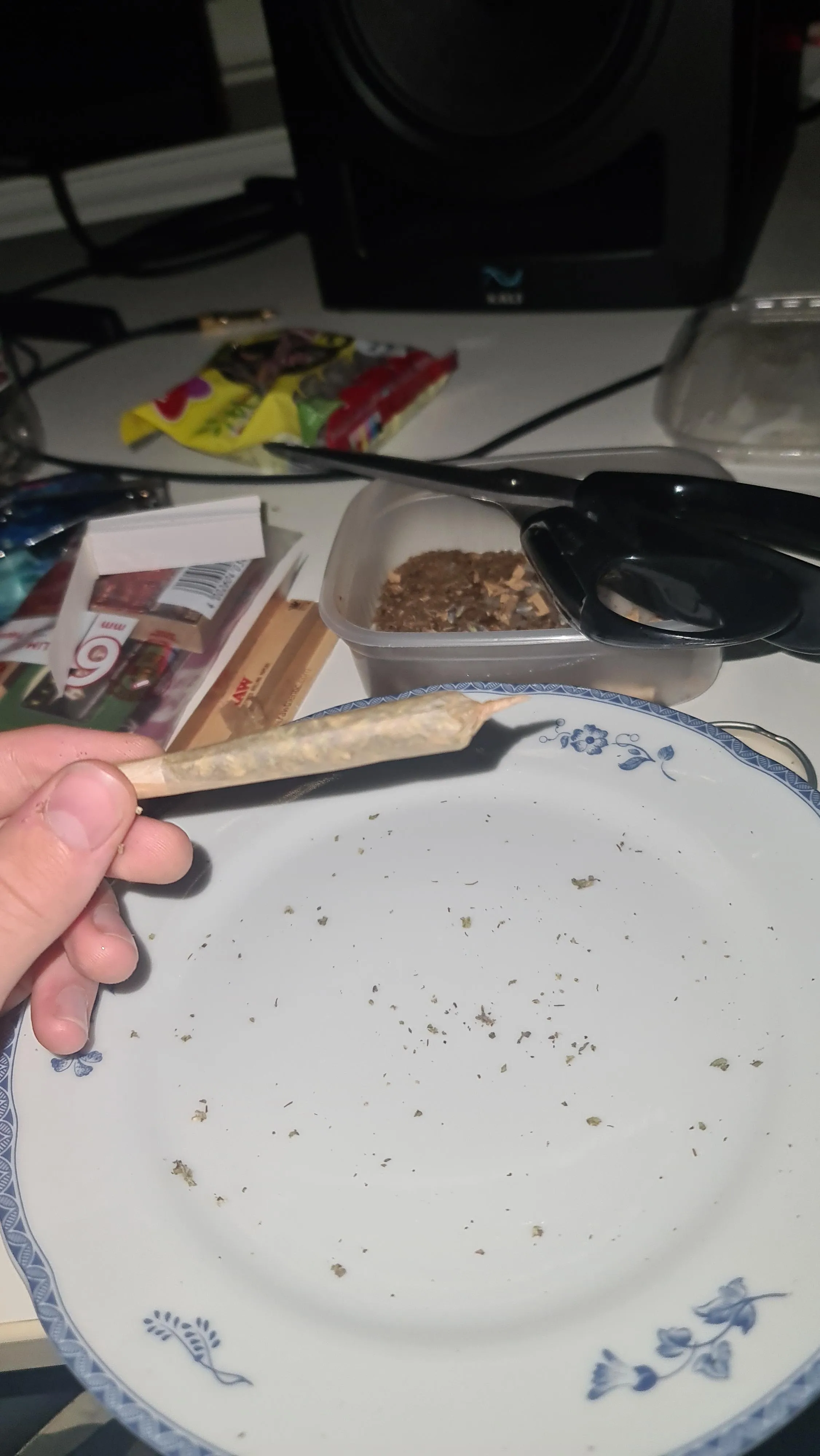 Første J med straight bud