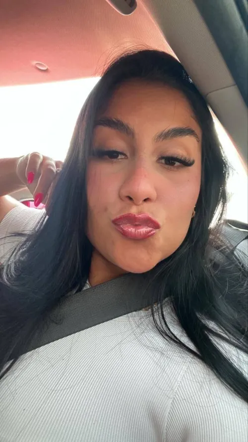 Glossy today to give lots of kisses