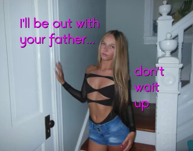 Going out with my dad