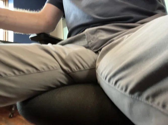 Guess I shouldn’t free ball at work