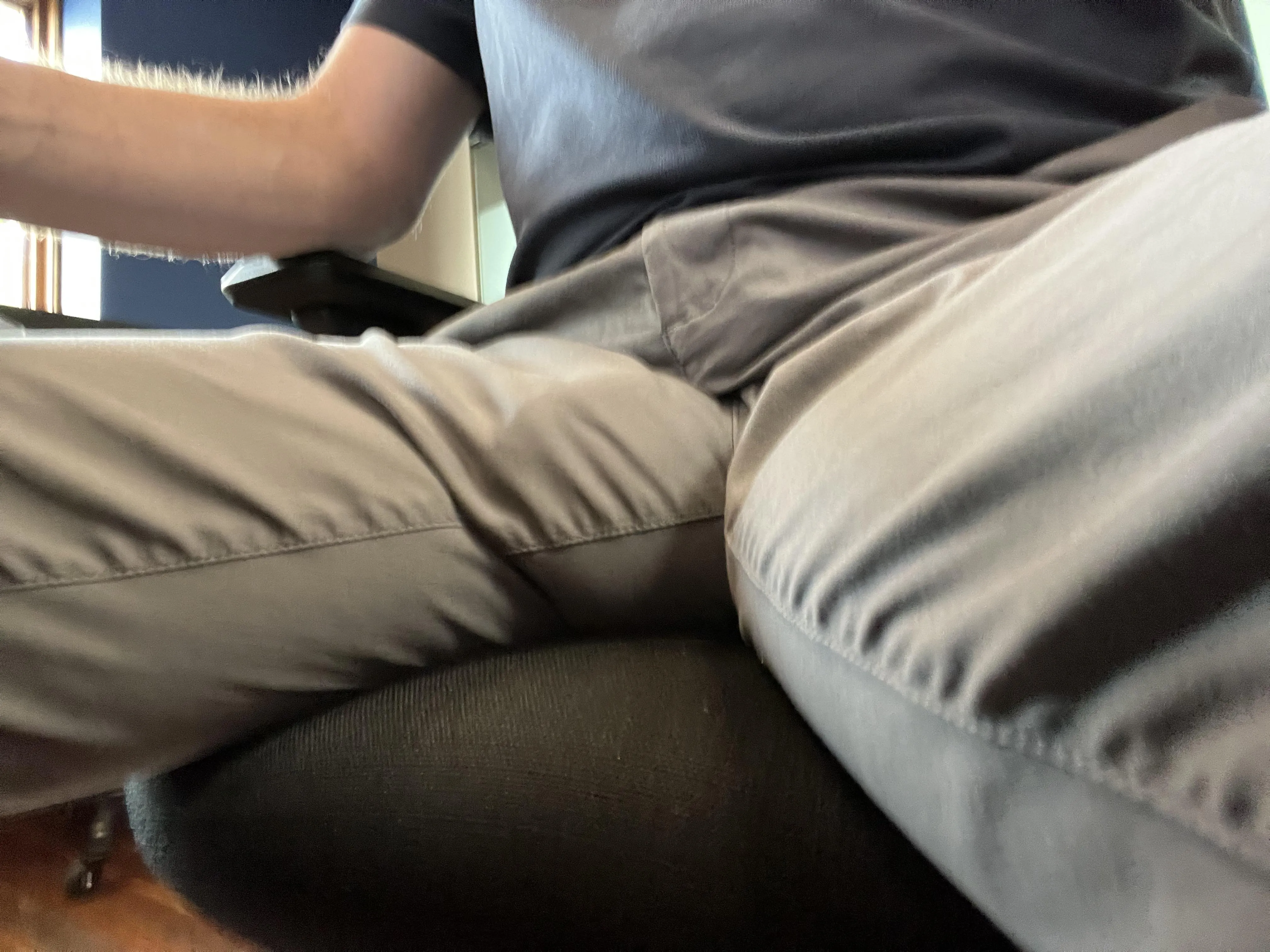 Guess I shouldn’t free ball at work