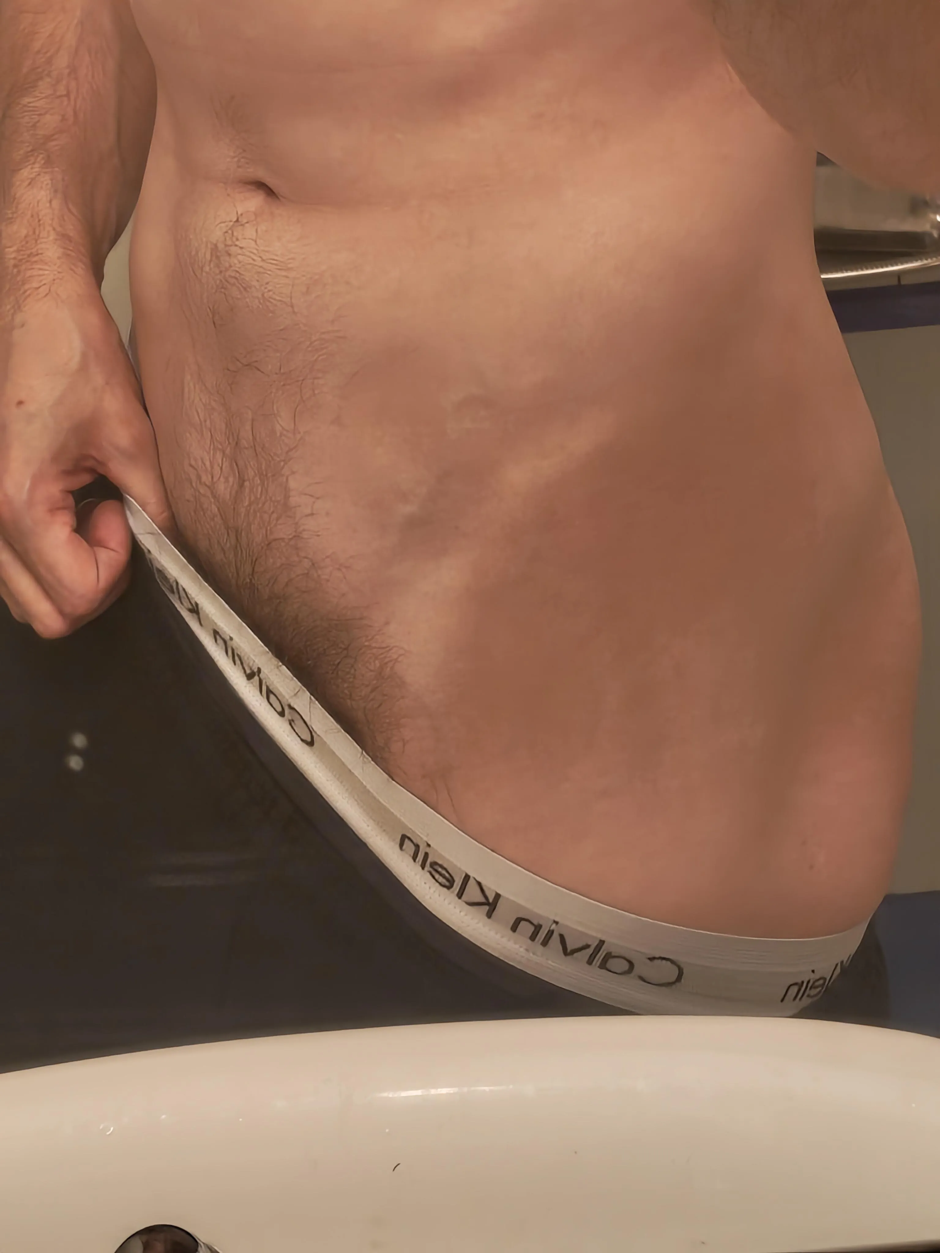 I'll make you come again and again in front of your girlfriend before I get her pregnant in front of you.