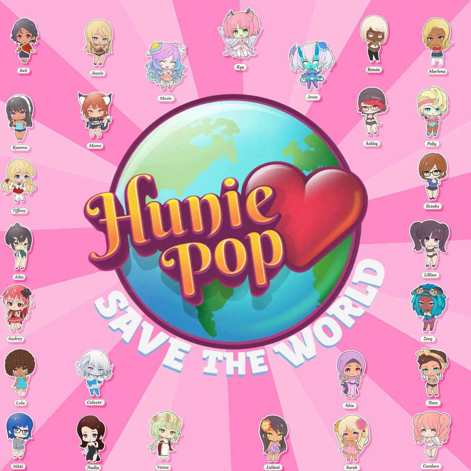 Imagine a game with every girl