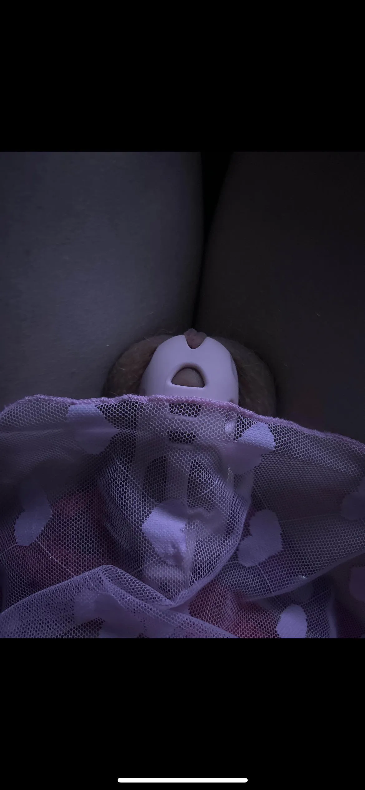 Just a little beta with a cute locked clit