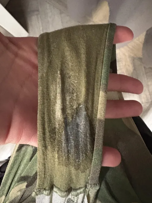 Little mid day wet spot