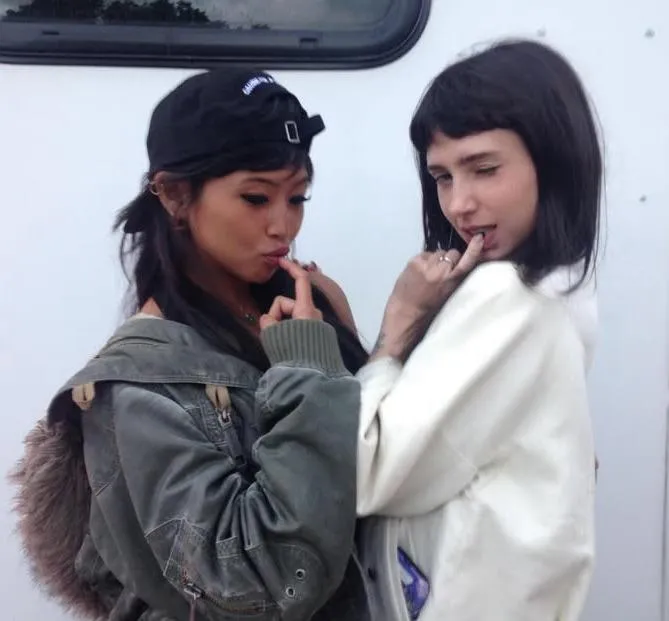 One pegs you while the other cucks you