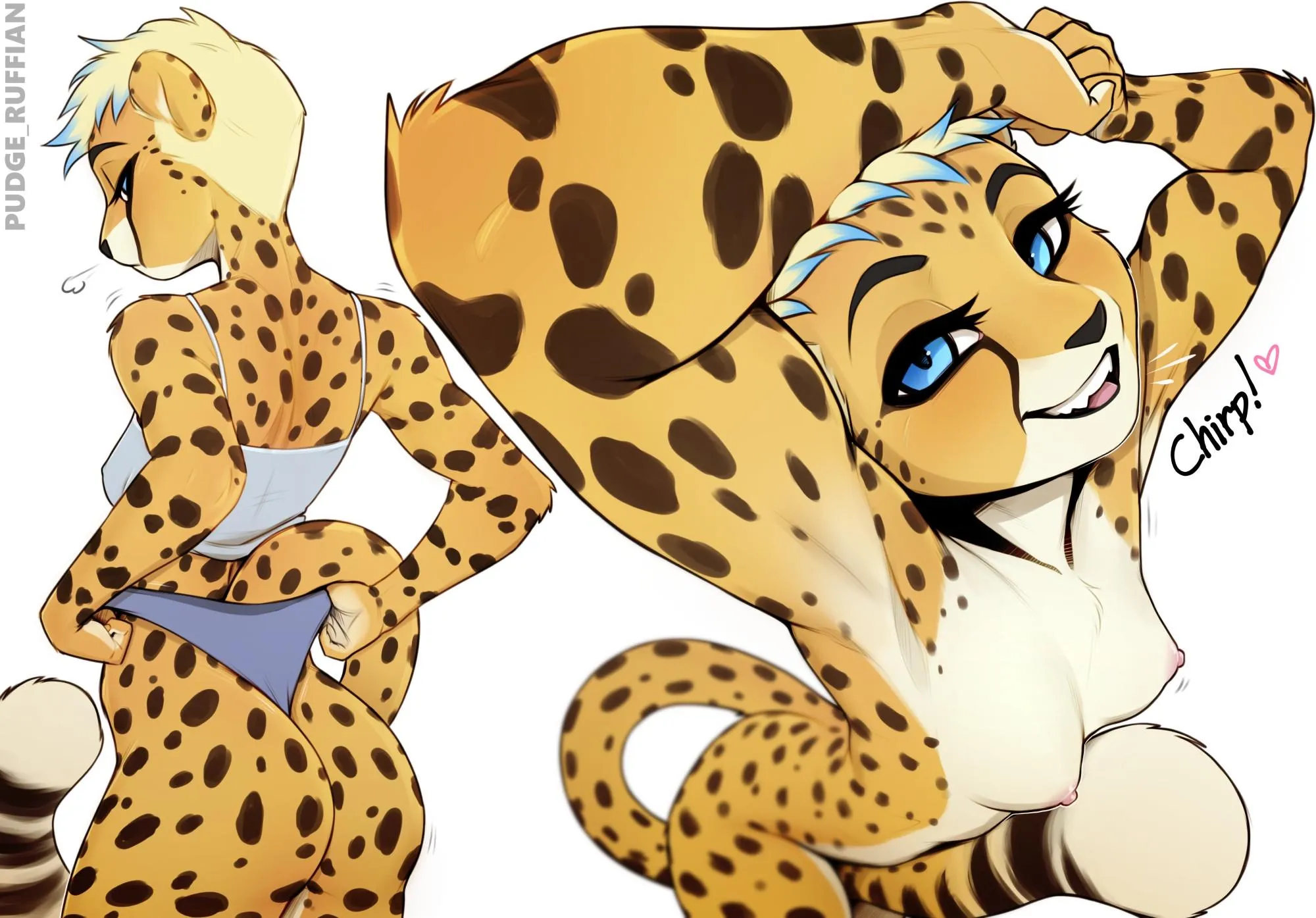 Ready for tomboy cheetah snuggles