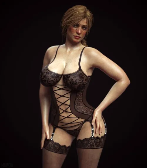 Sadie Adler bought a new Outfit (novah3d)