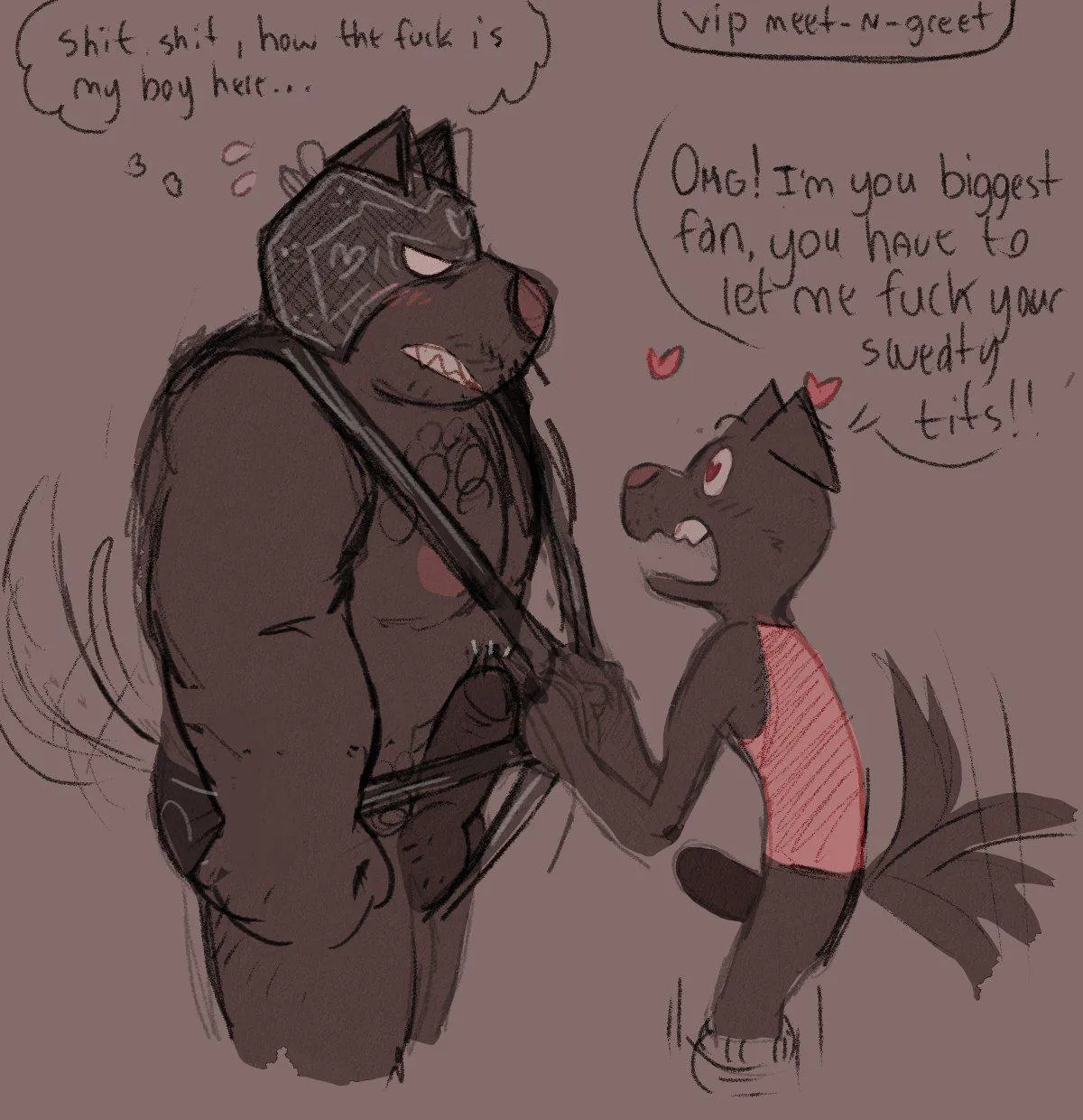 Secret Luchador (SobekDraws)