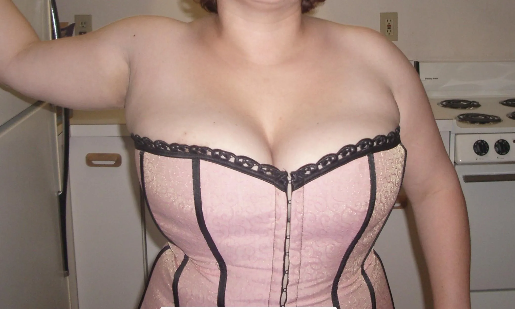 Top barely kept them in