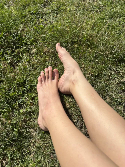 Top of my feet or my high arched