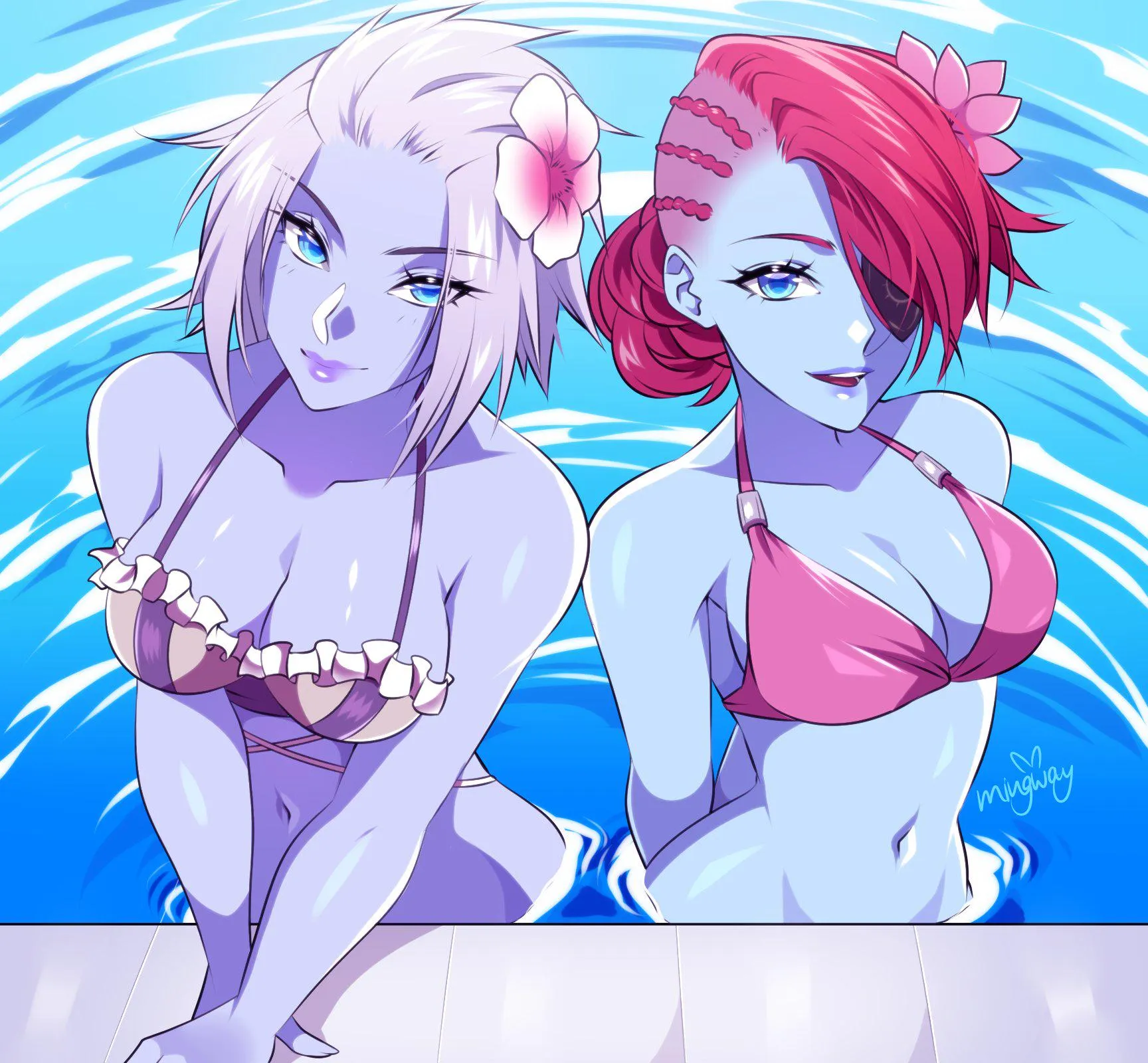 Mara and Petra, summer edition (Mingway)