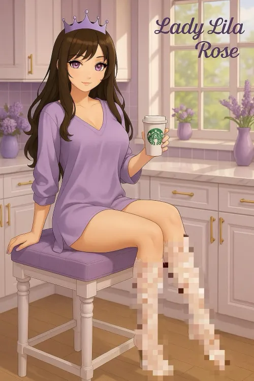 Sundays are for Starbies, spoiled mornings, and my puppies on their knees. Princess deserves everything without asking twice. You will send, you will obey, and you will remember my happiness comes before yours every time. 🤭☕️☀️💜👑