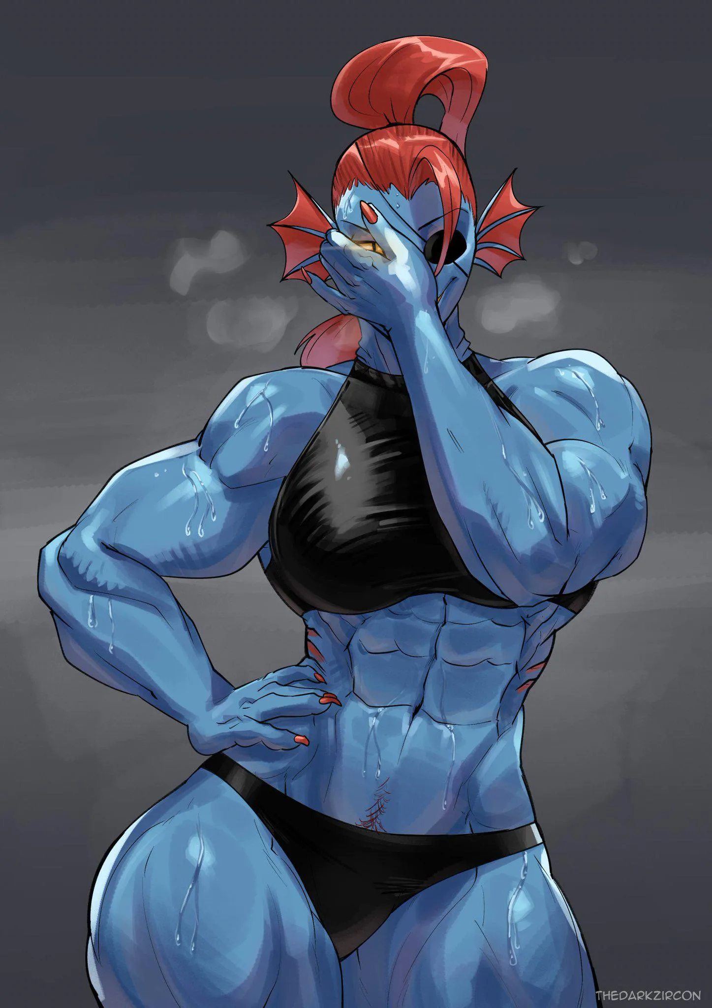 Undyine is such a great character because she is strong & blue (thedarkzircon)