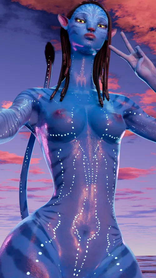 Would you like to have a Na'Vi girlfriend? I certainly would (skywalkingace)