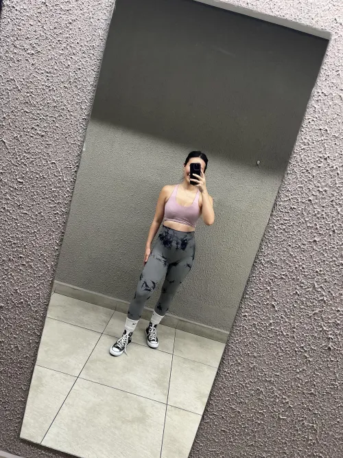 Always my chuck with me at gym