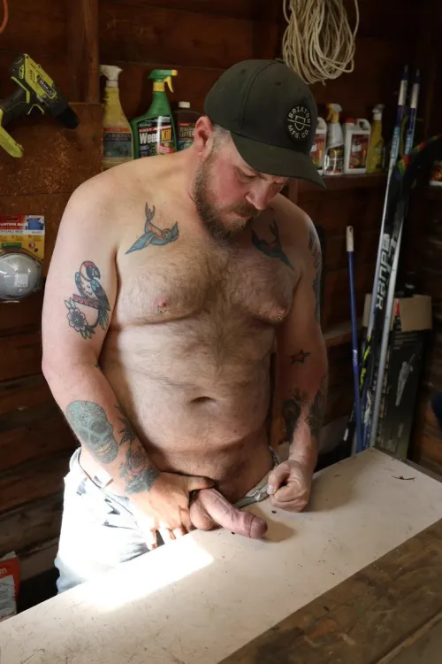 Dad could use some help in the shed (41)