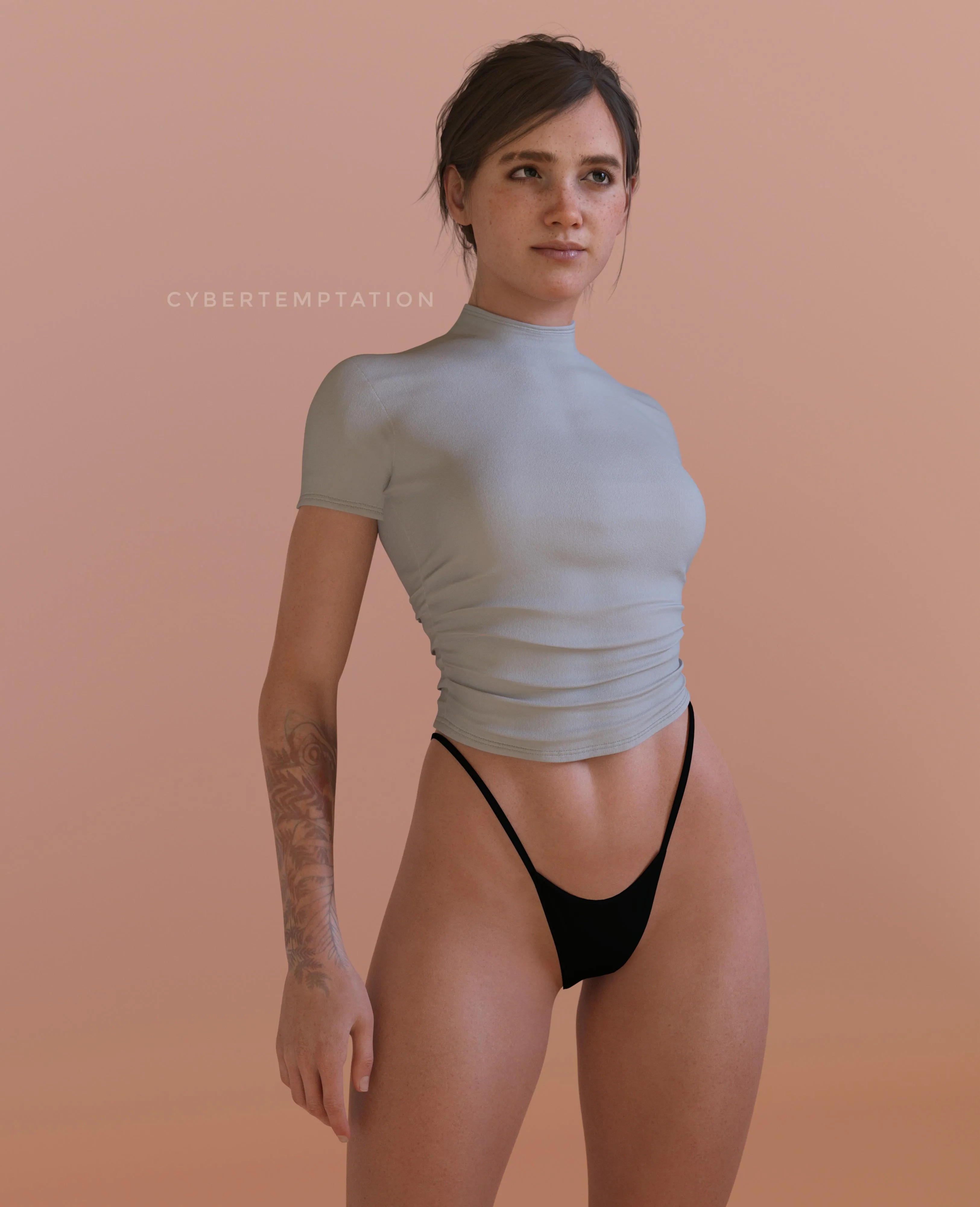 Ellie (CyberTemptation) [The Last Of Us Part II]