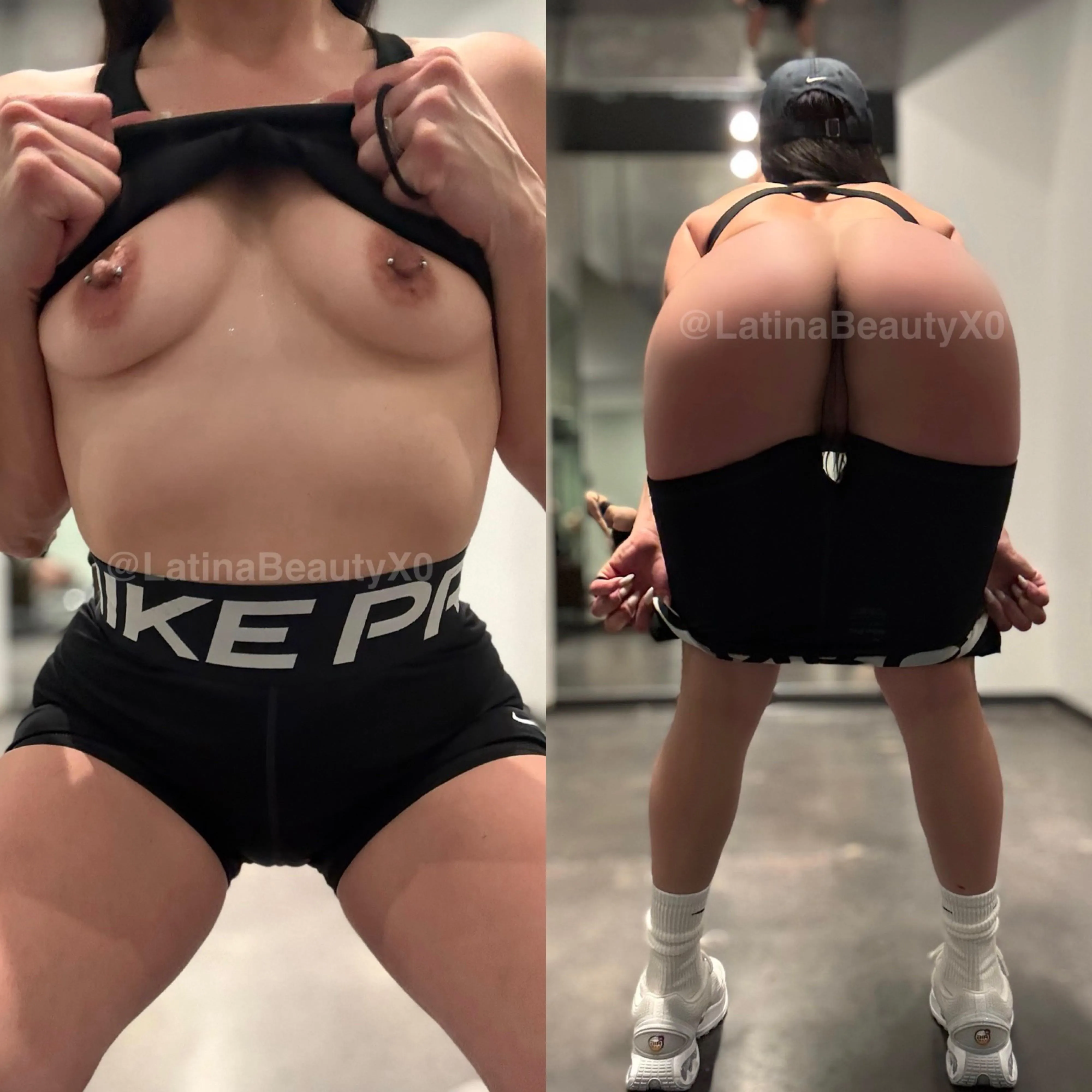 I love the gym because I can act like this…