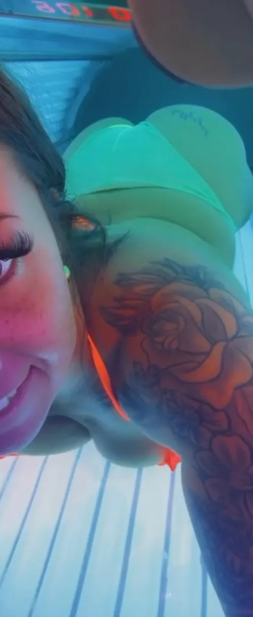 I won't tell your wife that you like my thong tanlines on my big ass