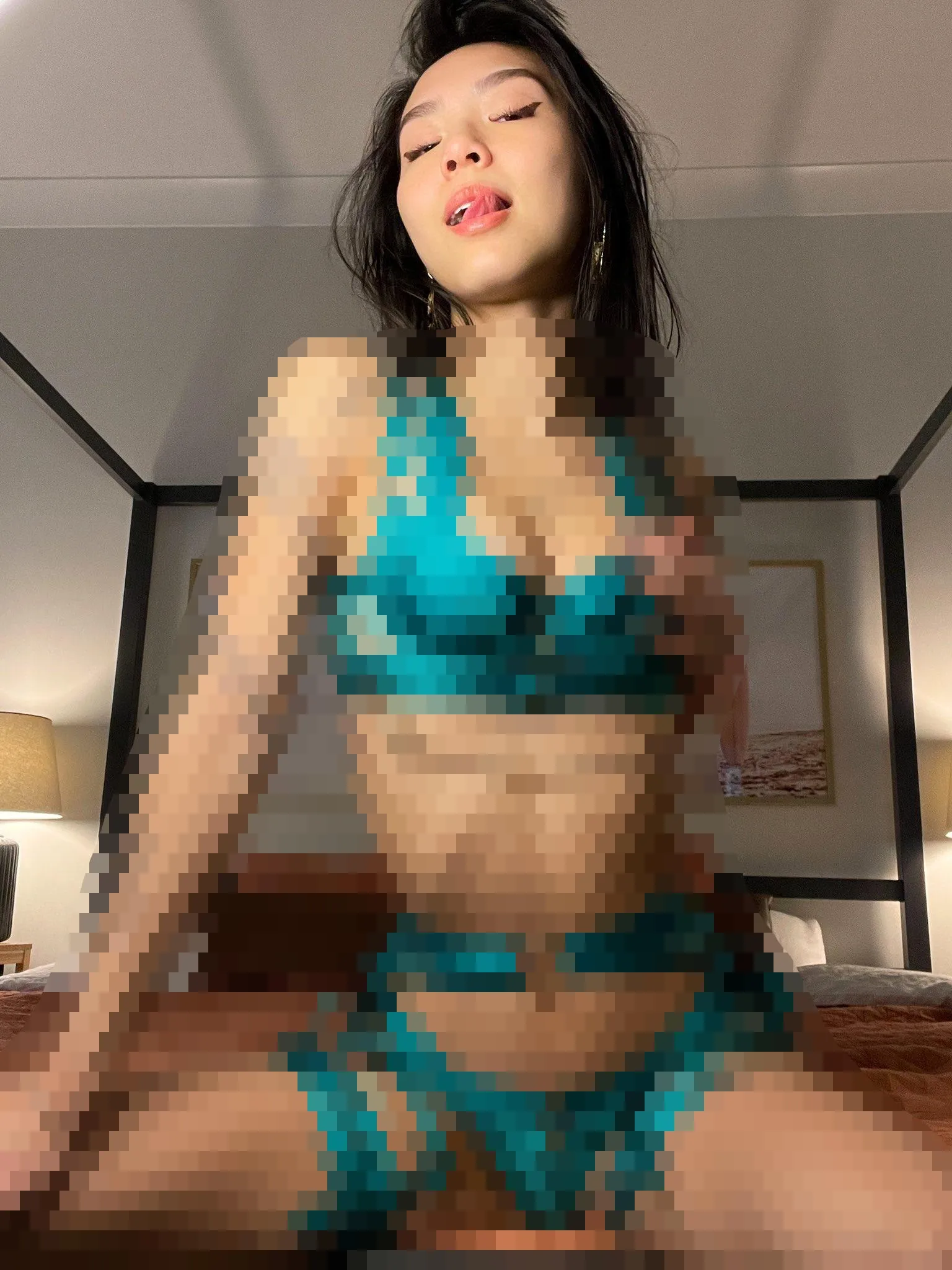 If you can stay soft for 5 minutes while I tease you, I will let you cum afterwards! If you get hard, I will slap you until you are soft again!