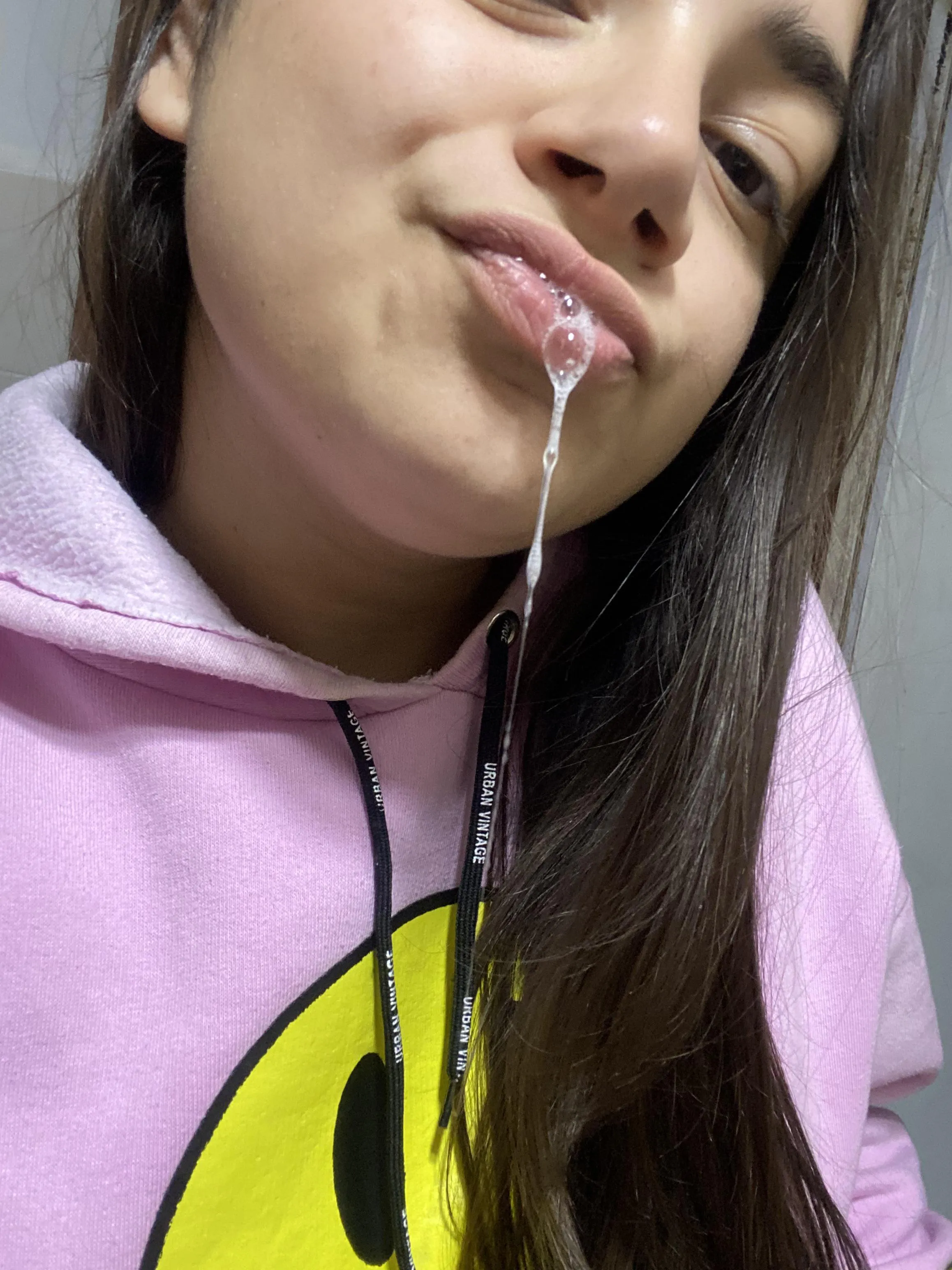 I’ll let my saliva fall on your face