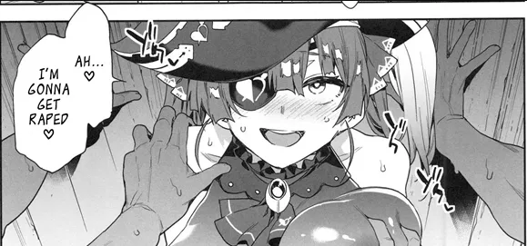 Marine doujin i found on twitter. Anyone knows the sauce?